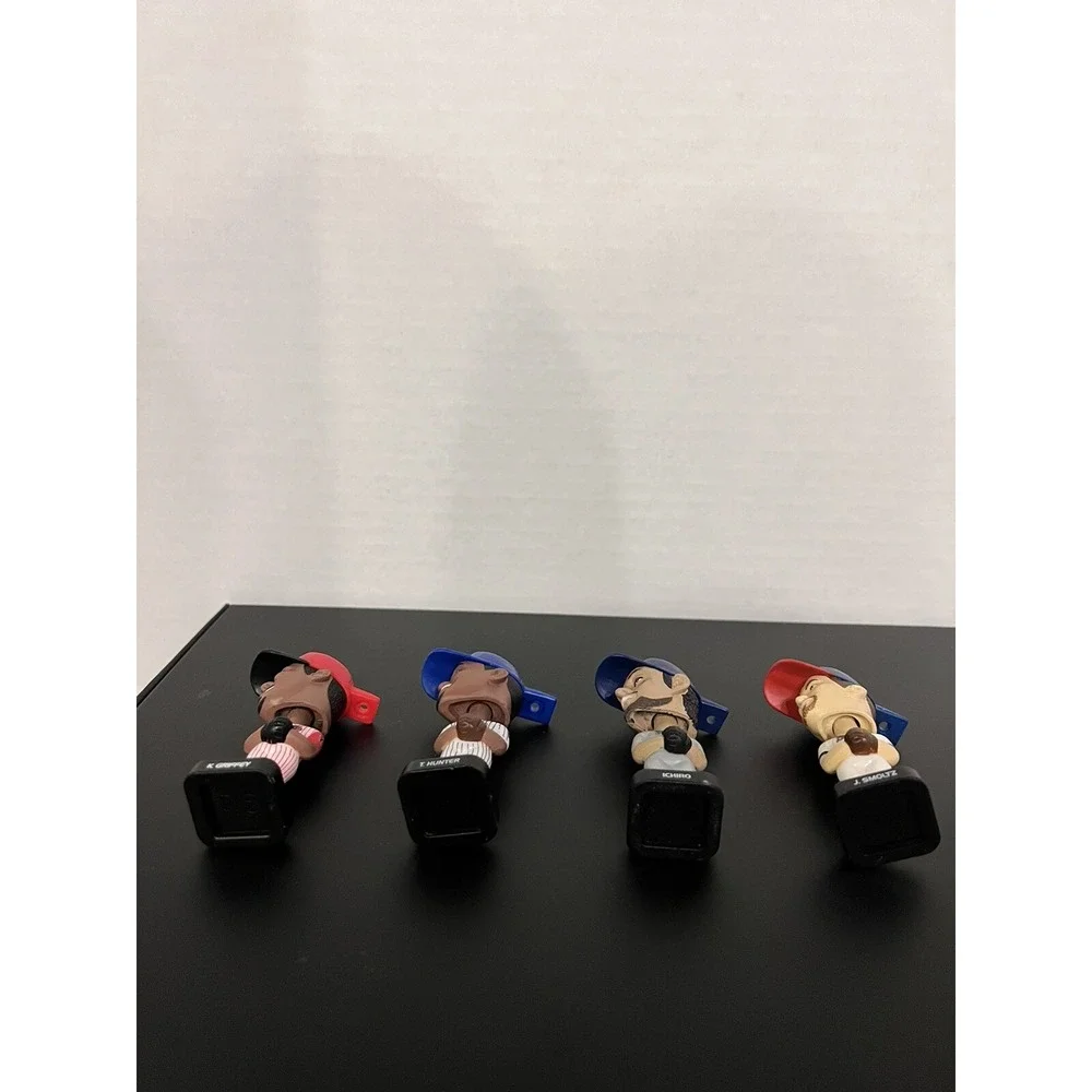 Vtg MLB Bobblehead Baseball Players- T. Hunter, Ichiro, J. Smoltz, Griffey Jr‎